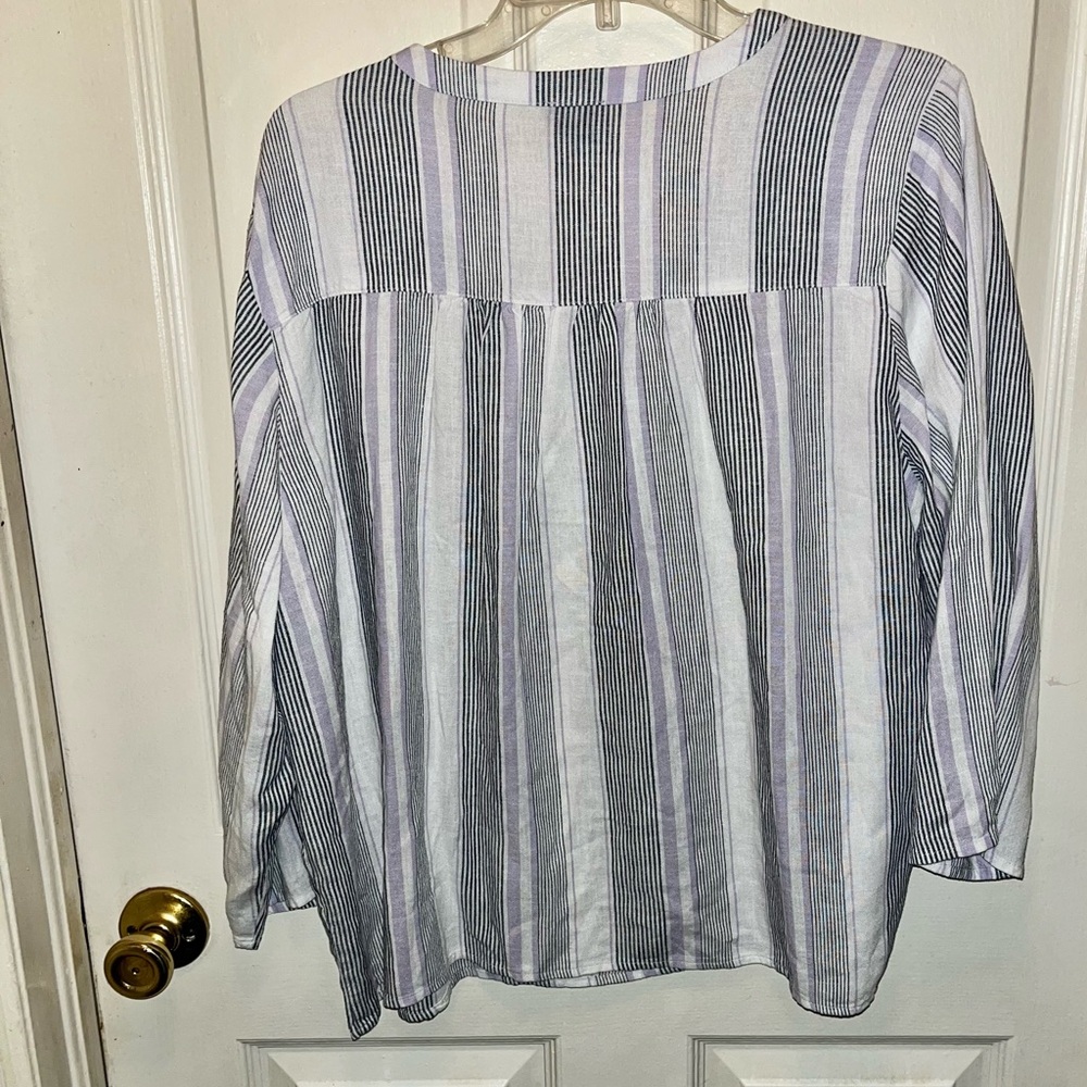 SPLENDID Women’s Stripes Top. Sz XXL. - Picture 2 of 4